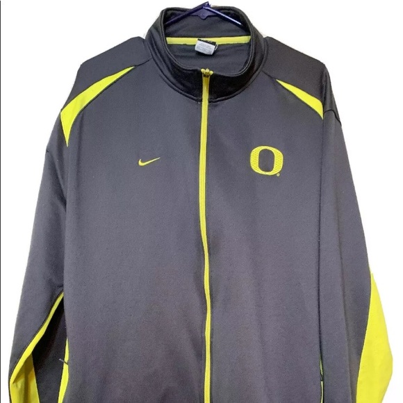 Oregon Ducks Nike Dri Fit Mens Jacket Size 2XL XXL - Picture 1 of 8